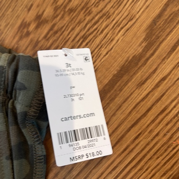 Carters Sweatpants - Picture 2 of 2